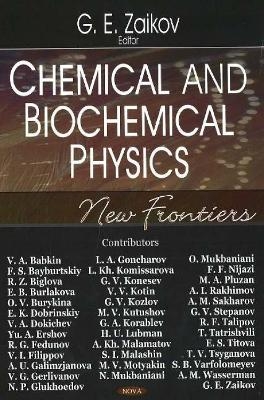 Chemical & Biochemical Physics - 