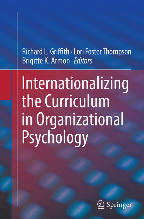 Internationalizing the Curriculum in Organizational Psychology - 