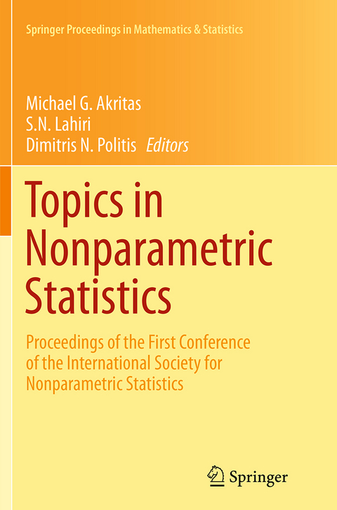 Topics in Nonparametric Statistics - 