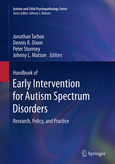 Handbook of Early Intervention for Autism Spectrum Disorders - 