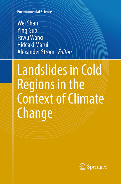 Landslides in Cold Regions in the Context of Climate Change - 