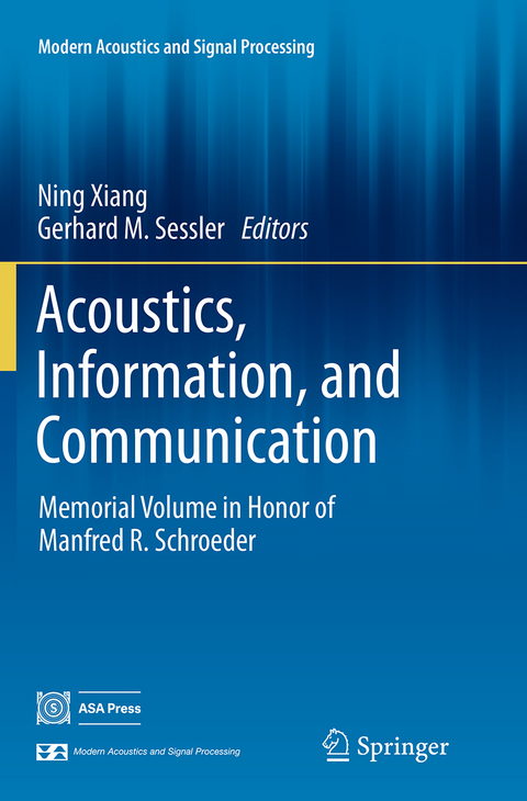 Acoustics, Information, and Communication - 