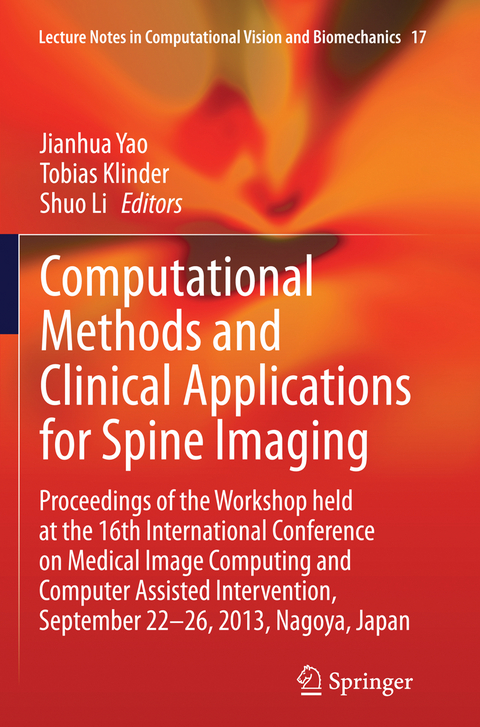 Computational Methods and Clinical Applications for Spine Imaging - 