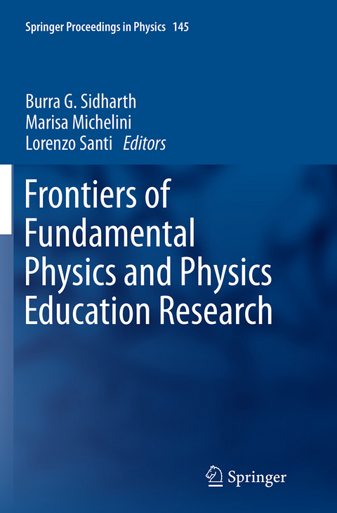 Frontiers of Fundamental Physics and Physics Education Research - 