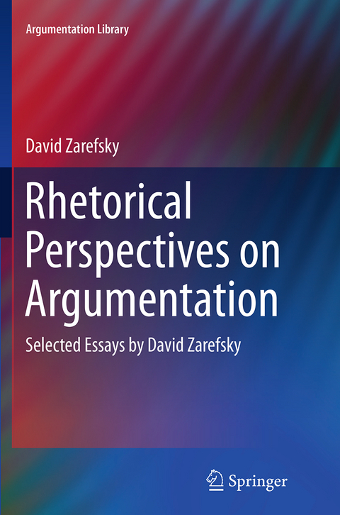 Rhetorical Perspectives on Argumentation - David Zarefsky