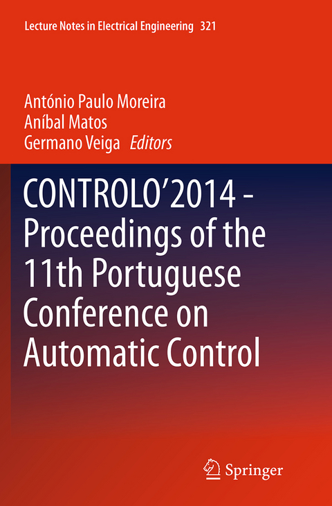 CONTROLO’2014 – Proceedings of the 11th Portuguese Conference on Automatic Control - 