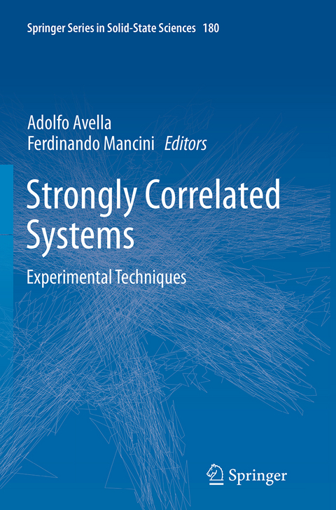 Strongly Correlated Systems - 