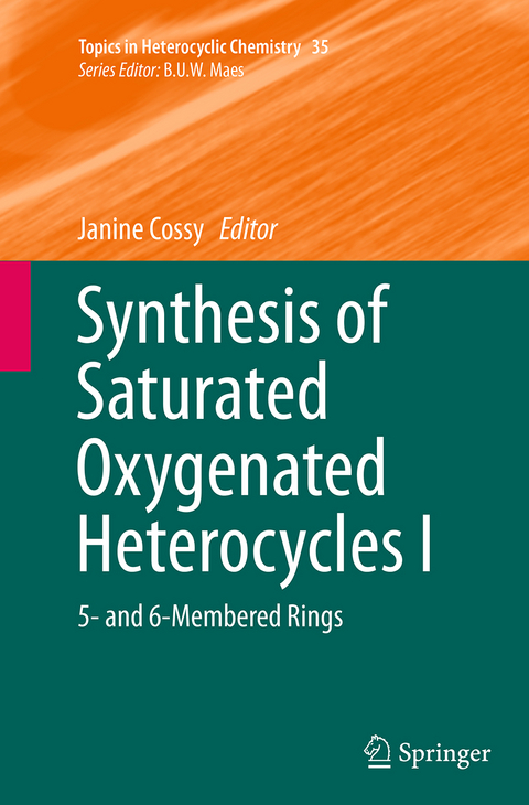 Synthesis of Saturated Oxygenated Heterocycles I - 