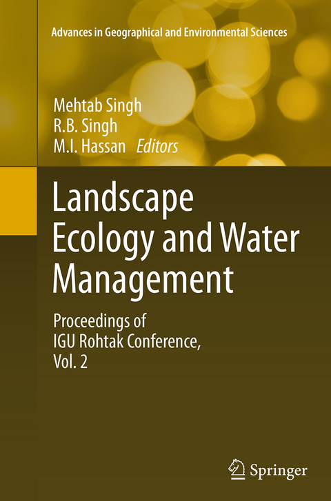 Landscape Ecology and Water Management - 