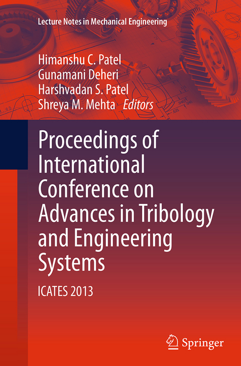 Proceedings of International Conference on Advances in Tribology and Engineering Systems - 