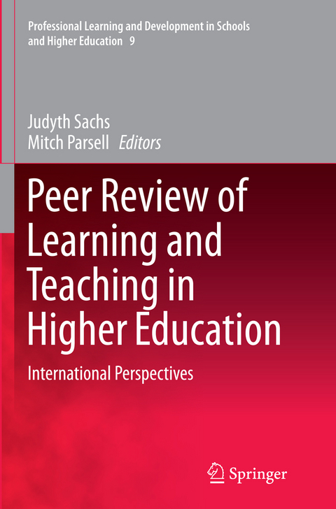 Peer Review of Learning and Teaching in Higher Education - 