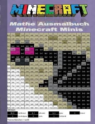 Minecraft Mathe Ausmalbuch - Minecraft Minis