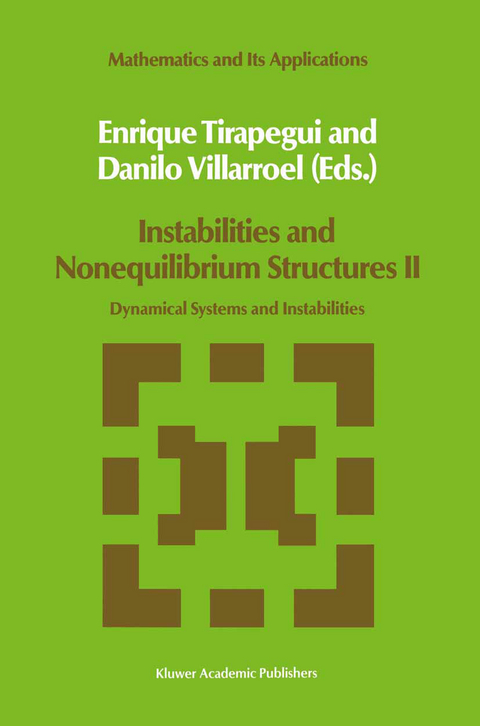 Instabilities and Nonequilibrium Structures II - 