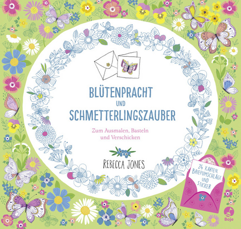 Blütenpracht und Schmetterlingszauber - Rebecca Jones