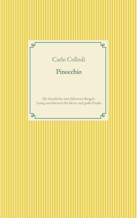 Pinocchio - Carlo Collodi