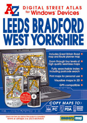 Leeds, Bradford and West Yorkshire Street Atlas