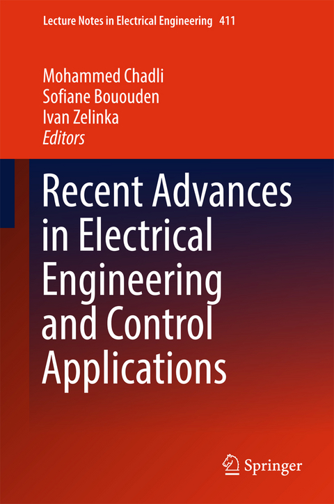 Recent Advances in Electrical Engineering and Control Applications - 