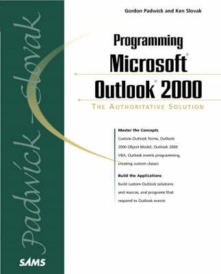 Programming Microsoft Outlook 2000 - Gordon Padwick, Ken Slovak