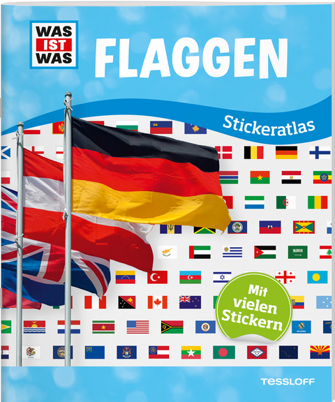 WAS IST WAS Sticker-Atlas Flaggen