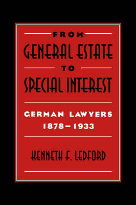 From General Estate to Special Interest - Kenneth F. Ledford