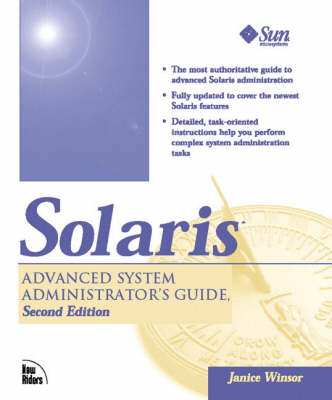 Solaris Advanced System Administrator's Guide - Janice Winsor