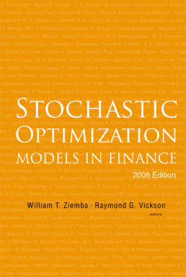 Stochastic Optimization Models In Finance (2006 Edition) - 