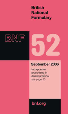 British National Formulary (BNF) 52 - 