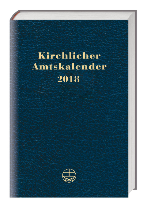 Kirchlicher Amtskalender 2018 – blau - 