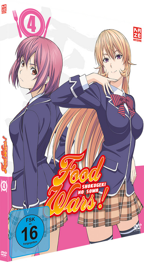 Food Wars! - DVD 4, 1 DVD - Yoshitomo Yonetani