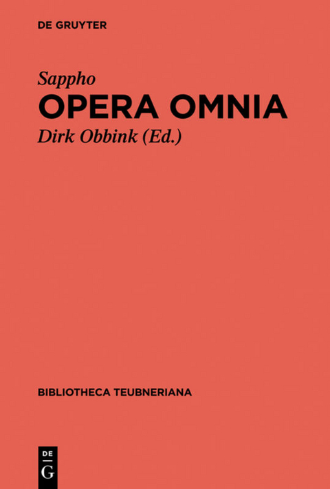 Opera omnia - 