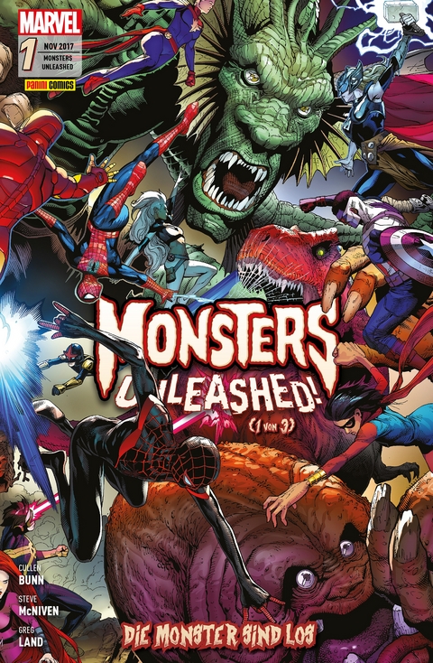 Monsters Unleashed 1 - Die Monster sind los - Cullen Bunn