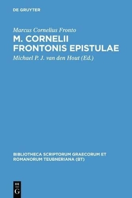 M. Cornelii Frontonis epistulae - Marcus Cornelius Fronto