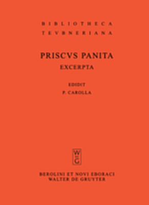 Excerpta et fragmenta -  Priscus Panita