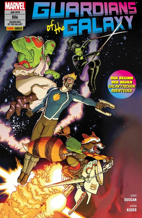 Guardians of the Galaxy 6  - Zurück im All - Gerry Duggan