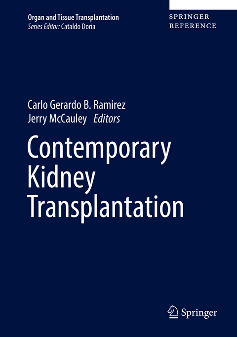 Contemporary Kidney Transplantation - 