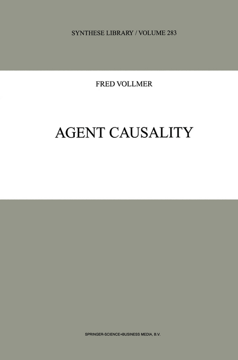 Agent Causality - F. Vollmer