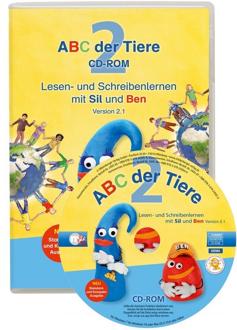 ABC der Tiere 2 – CD-ROM, Klassenversion, Schullizenz · Neubearbeitung - Klaus Kuhn, Kerstin Mrowka-Nienstedt
