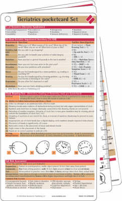 Geriatrics Pocketcard Set -  BBP