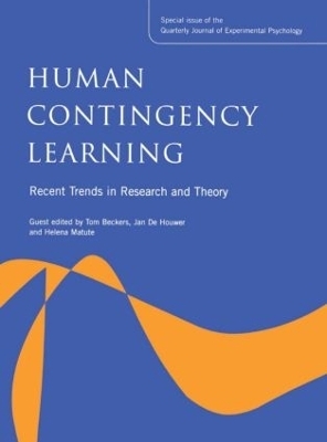 Human Contingency Learning: Recent Trends in Research and Theory - 