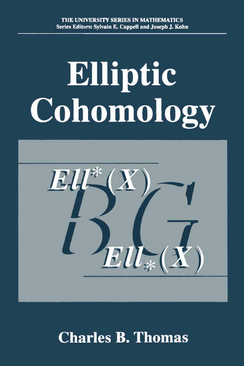 Elliptic Cohomology - Charles B. Thomas