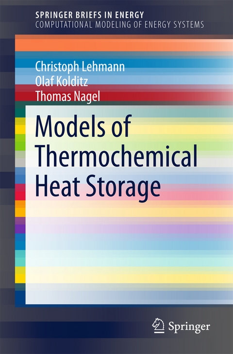 Models of Thermochemical Heat Storage - Christoph Lehmann, Olaf Kolditz, Thomas Nagel