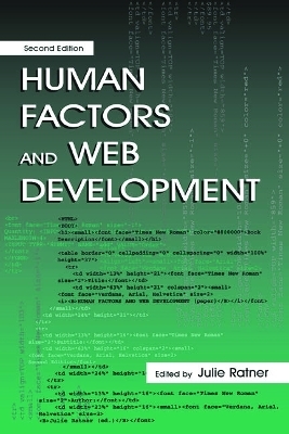 Human Factors and Web Development - 