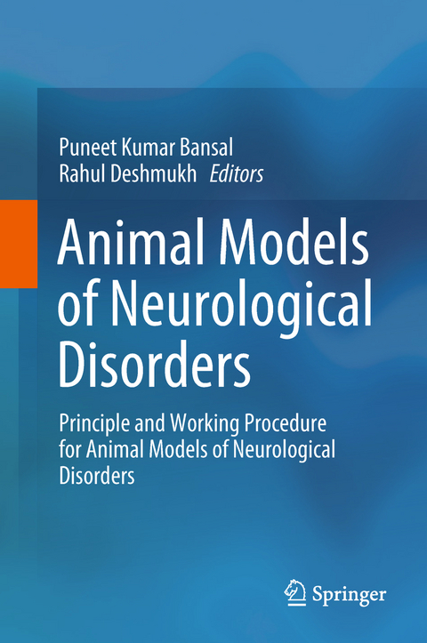 Animal Models of Neurological Disorders - 