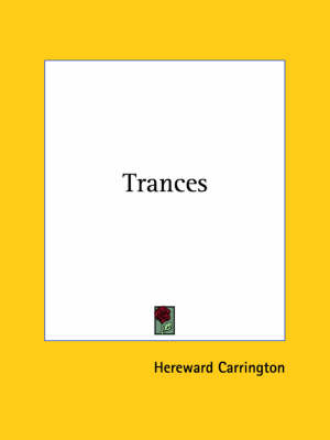 Trances - Hereward Carrington