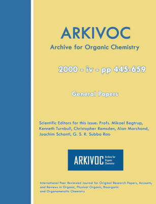 Arkivoc 2000 (IV) General Papers - 