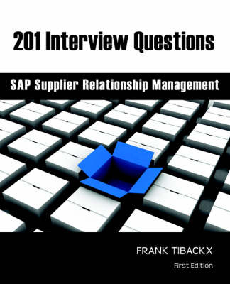 201 Interview Questions - SAP Supplier Relationship Management - Frank Tibackx