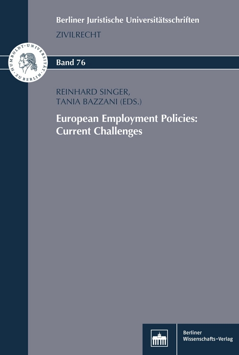 European Employment Policies: Current Challenges - 