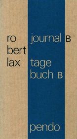 Journal B / Tagebuch B - Robert Lax