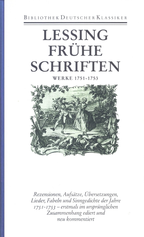 Werke und Briefe. 12 in 14 Bänden - Gotthold Ephraim Lessing