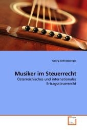 Musiker im Steuerrecht - Georg Seifridsberger